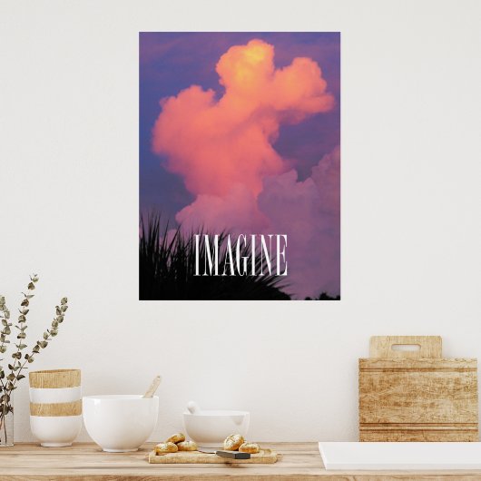 Poster Formes Cloud (Cuisine)