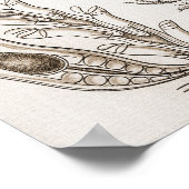 Poster Formes d'art dans la nature - Ernst Haeckel (Coin)