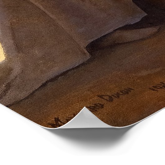 Poster Formes de la peur par Maynard Dixon (Coin)