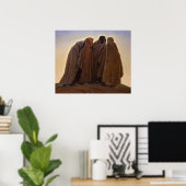 Poster Formes de la peur par Maynard Dixon (Bureau à domicile)