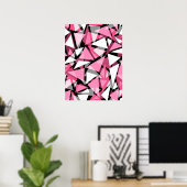 Poster Formes de triangles géométriques sans soudu (Bureau à domicile)