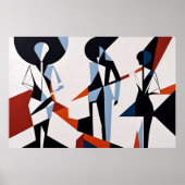 Poster Formes en dialogue (Devant)