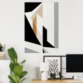 Poster Formes en Équilibre (Bureau à domicile)