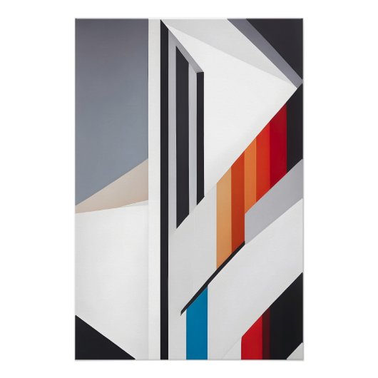 Poster Formes en mouvement (Devant)