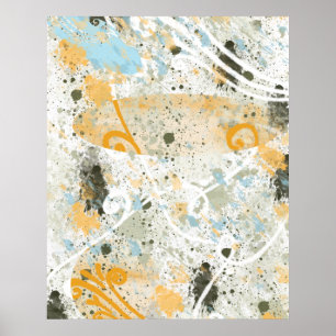 Poster Formes et couleurs modernes