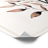 Poster Formes Florales Murmurées (Coin)