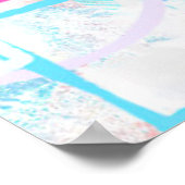 Poster Formes géométriques Abstraites (Coin)