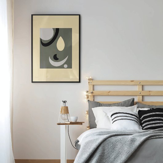 Poster Formes géométriques Abstraites modernes