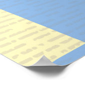 Poster Formes géométriques créatives, conception motif de (Coin)