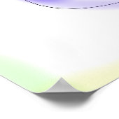 Poster Formes incurvées avec fluidité (Coin)
