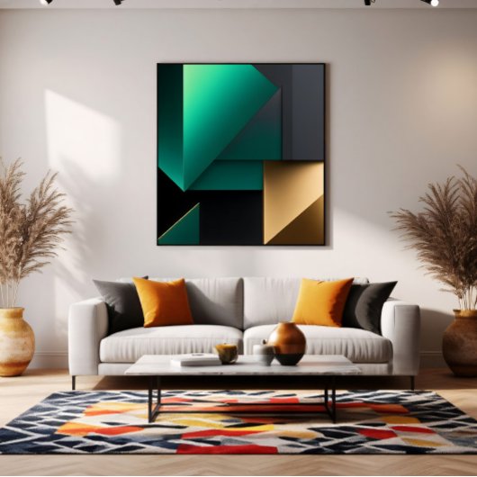 Poster Formes minimalistes abstraites modernes