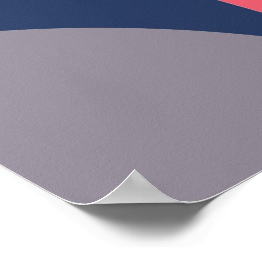 Poster Formes modernes et motif géométrique transparent e (Coin)