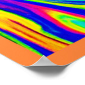 Poster Formes Motifs d'art design (Coin)