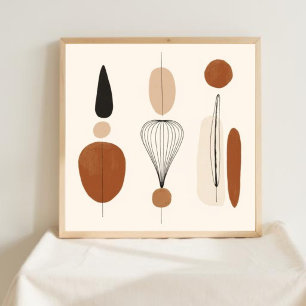Poster Formes Silencieuses