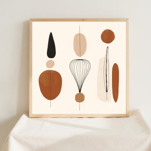 Poster Formes Silencieuses