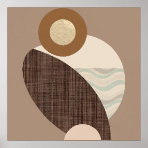 Poster Formes terreuses