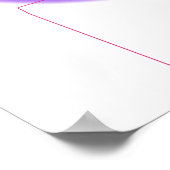 Poster Formes tourbillonnantes lumineuses (Coin)