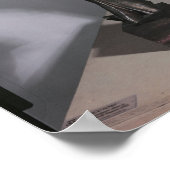 Poster Formes uniques de continuité dans l'espace, 1913 (Coin)