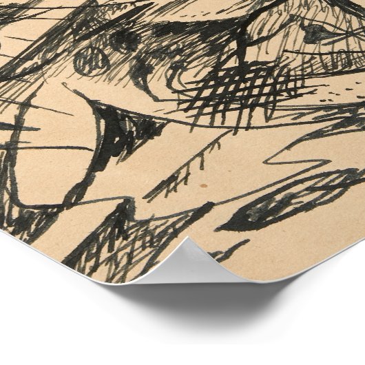 Poster Formulaires Abstraits | Rudolf Bauer (Coin)