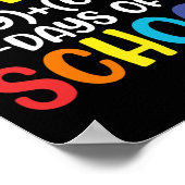 Poster Formule 100 Jours De L'École Fun Math Enseignant 1 (Coin)