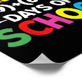 Poster Formule 100 Jours De L'École Fun Math Enseignant 1 (Coin)