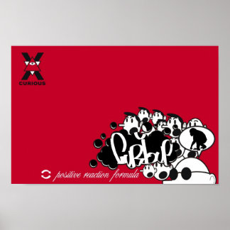 Poster formule de réaction positive