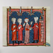 Poster Fornication et crime commis par un prêtre (Devant)