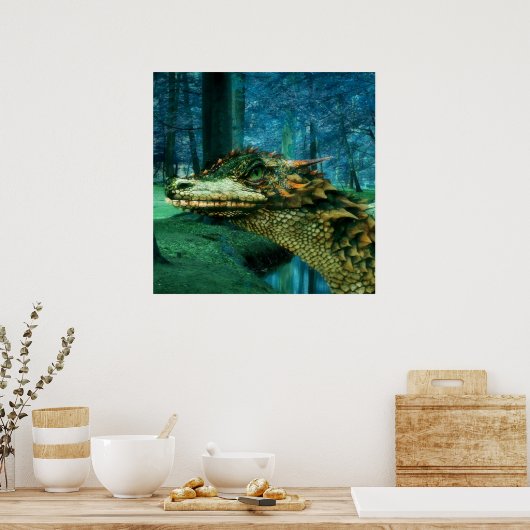 Poster Forrest Dragon (Cuisine)