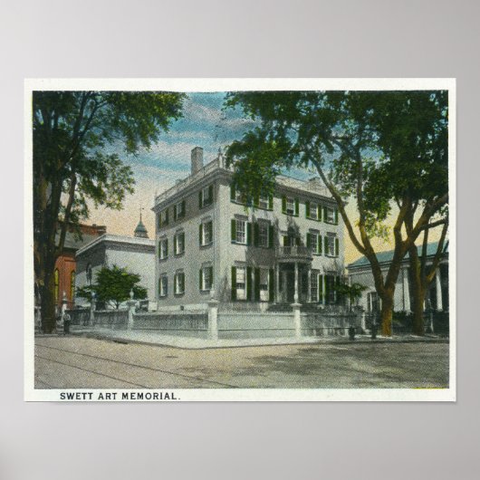 Poster Fort Allen Park Vue de Casco Bay (Devant)