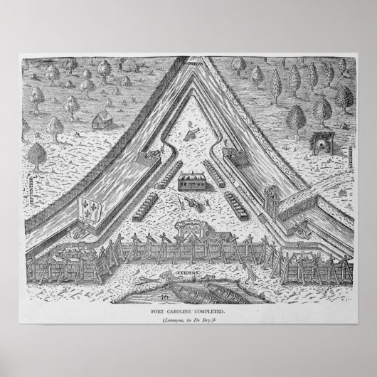 Poster Fort Caroline Terminé (Devant)