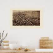 Poster Fort Collins, CO Carte panoramique - 1899 (Cuisine)