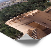 Poster Fort de Nakhl, Oman (Coin)