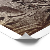 Poster Fort de Pehlang, 1860 (en argent albumen) (Coin)