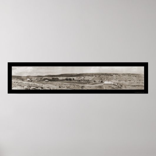 Poster Fort Defiance AZ Photo 1919 (Devant)