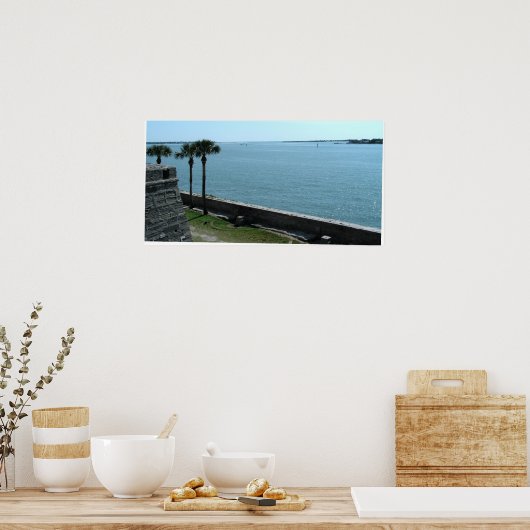 Poster Fort et Bay (Cuisine)