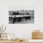 Poster Fort Hamilton Cannon, 1908 (Cuisine)