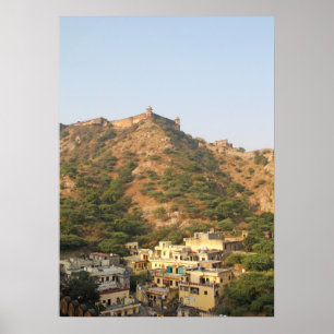 Poster Fort Jaigarh près de Jaipur, Rajasthan, Inde