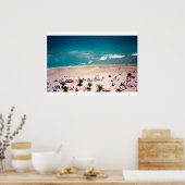 Poster Fort Lauderdale Beach vue aérienne de l'océan (Cuisine)
