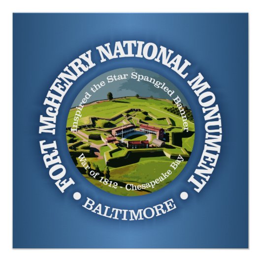 Poster Fort McHenry (NM) (Devant)