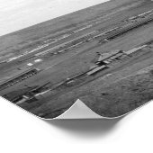 Poster Fort Meade avec Bear Butte en Arrière - plan (Coin)