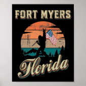 Poster Fort Myers Floride (Devant)