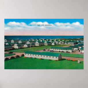Poster Fort Ord à Monterey, CalifornieMonterey, Californi