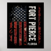 Poster Fort Pierce Floride (Devant)
