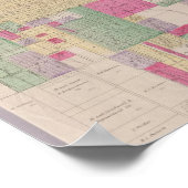 Poster Fort Scott, Comté de Bourbon, Kansas (Coin)