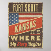 Poster Fort Scott Kansas (Devant)