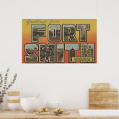 Poster Fort Smith, Arkansas - Grandes Scènes (Cuisine)