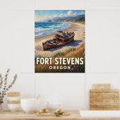 Poster Fort Stevens State Park — Oregon (Cuisine)