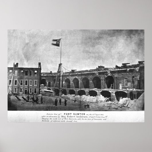 Poster Fort Sumter (Devant)