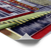 Poster Fort Wayne Indiana Calhoun Street (Coin)