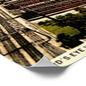 Poster Fort Wayne, Indiana Plante électrique 1930 (Coin)